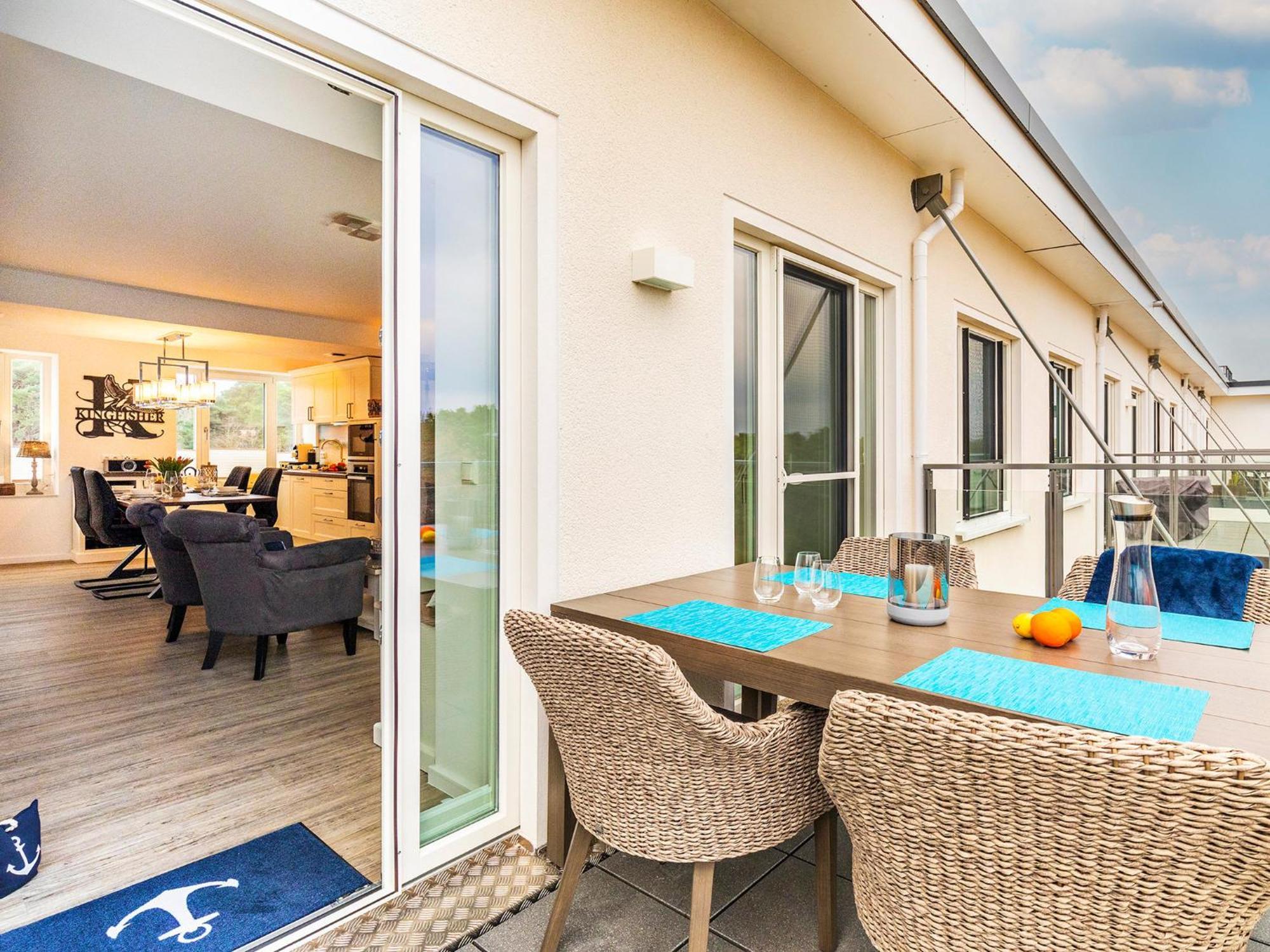 Fewo Prora - Kingfisher Dachterrasse Binz Exterior foto
